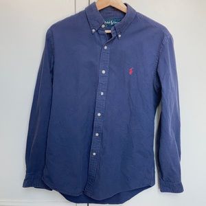 Ralph Lauren Oxford blue button down (M)